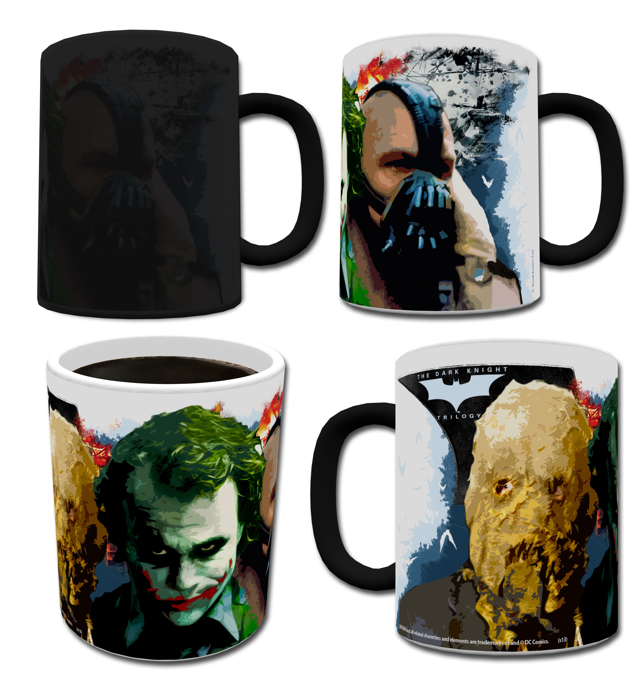 DC Comics (Batman: The Dark Knight Trilogy: Rogues Gallery) Morphing Mugs® Heat-Sensitive Mug MMUG017